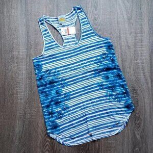 C&C California striped racerback Tank Top